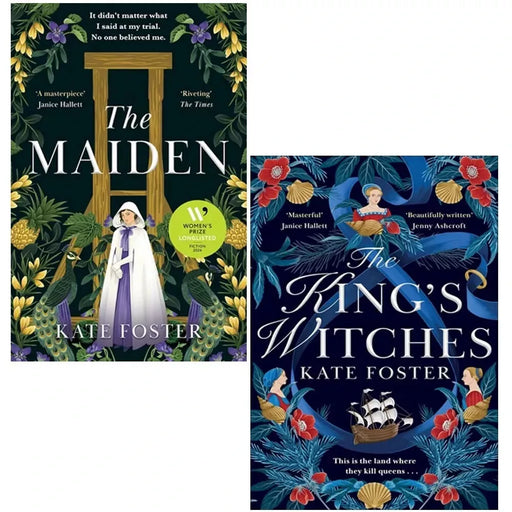 Kate Foster Collection 2 Books Set Maiden,King's Witches Hardcover - The Book Bundle