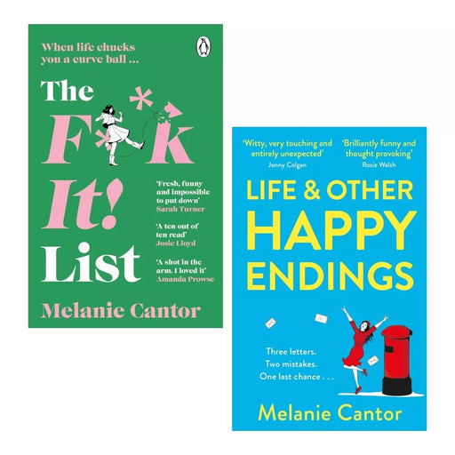 Melanie Cantor Collection 2 Books Set F k It! List, Life and other Happy Endings - The Book Bundle