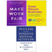 Make Work Fair HB, Success through Positive Mental,Data Means Business 3 Books Set - The Book Bundle
