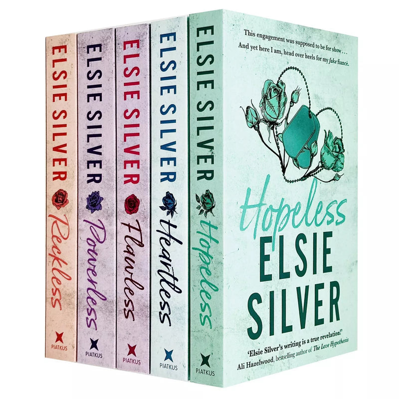 Chesnut Springs Series 5 Books Collection Set by Elsie Silver (Hopeless, Heartless, Flawless, Powerless, Reckless) - The Book Bundle