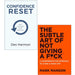 Confidence Reset Not Louder Just Realer By Dex Harmon, Subtle Art of Not Giving a F*ck By Mark Manson 2 Books Collection Set - The Book Bundle