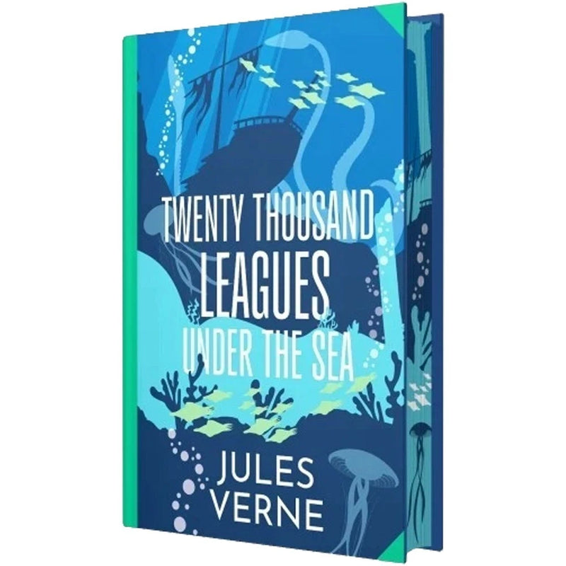 Twenty Thousand Leagues Under The Sea by Jules Vernes - Fiction - Hardback