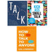 Talk Alison Wood (HB), Kick Ass Small Talk, How to Talk to Anyone 3 Books Set - The Book Bundle