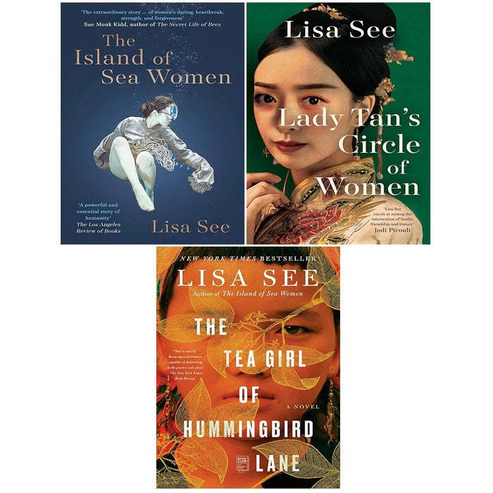 Lisa See 3 Books Set (Tea Girl, Island of Sea Women, Lady Tan's Circle Of Women) - The Book Bundle