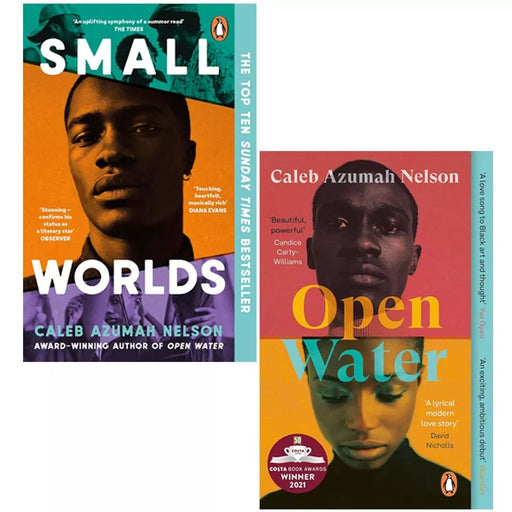 Caleb azumah nelson 2 Books Collection Set (Small Worlds, Open Water: Winner of) - The Book Bundle