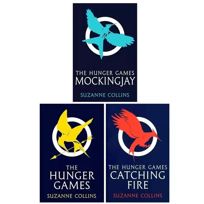 Hunger Games Trilogy Series 3 Books Collection Set By Suzanne Collins (The Hunger Games, Catching Fire, Mockingjay)