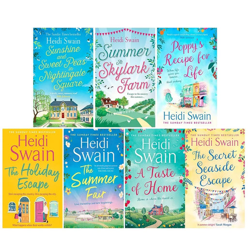 Heidi Swain Collection 7 Books Set (Taste of Home, Summer Fair, Holiday Escape) - The Book Bundle