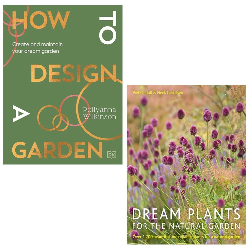 Dream Plants for the Natural Garden, How to Design a Garden (HB) 2 Boo —  The Book Bundle