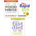 Food Noise, Fast Diet Dr Michael Mosley, Rapid 800 Cookbook Iota 3 Books Set - The Book Bundle