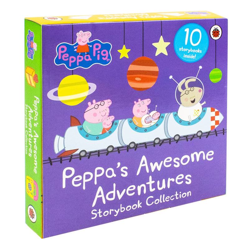 Peppa Pig: Peppa's Awesome Adventures 10 Storybooks Collection Set - Fiction - Paperback