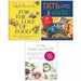 For the Love of Food (HB),Healthy Medic Food for Life, Tasty Healthy 3 Books Set - The Book Bundle