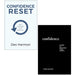 Confidence Reset Not Louder Just Realer By Dex Harmon, Confidence [Hardcover] By Roxie Nafousi 2 Books Collection Set - The Book Bundle