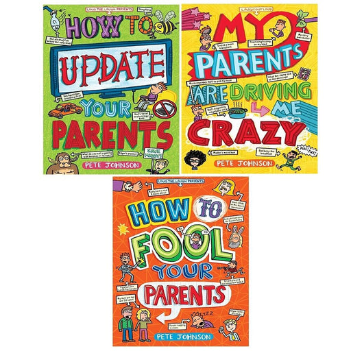 Louis the Laugh Series Collection 3 Books Set by Pete Johnson - The Book Bundle