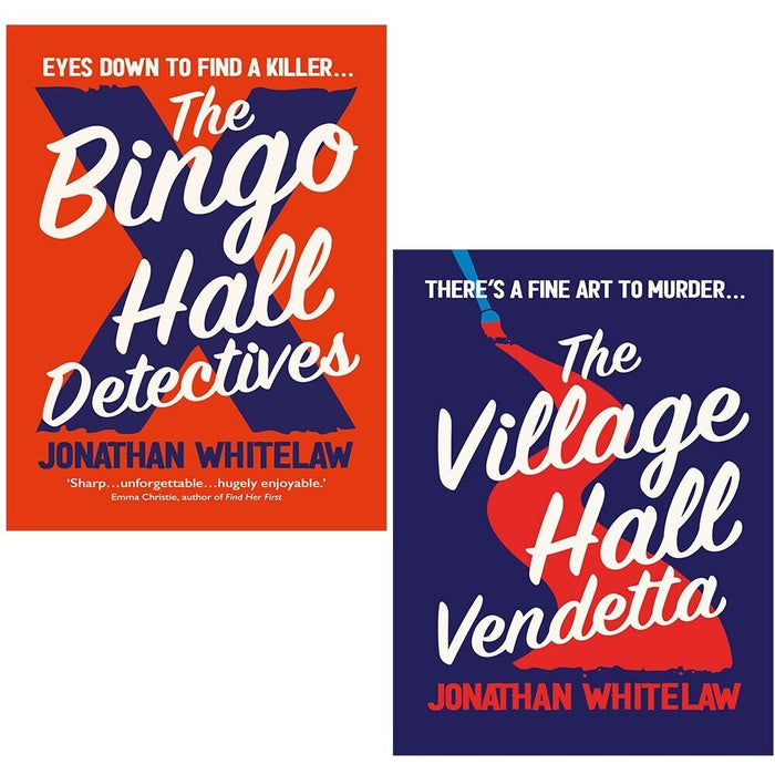Jonathan Whitelaw Collection 2 Books Set (Village Hall Vendetta, Bingo Hall ) - The Book Bundle