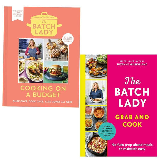 Suzanne Mulholland Collection 2 Books Set Batch Lady Cooking on a Budget HB - The Book Bundle