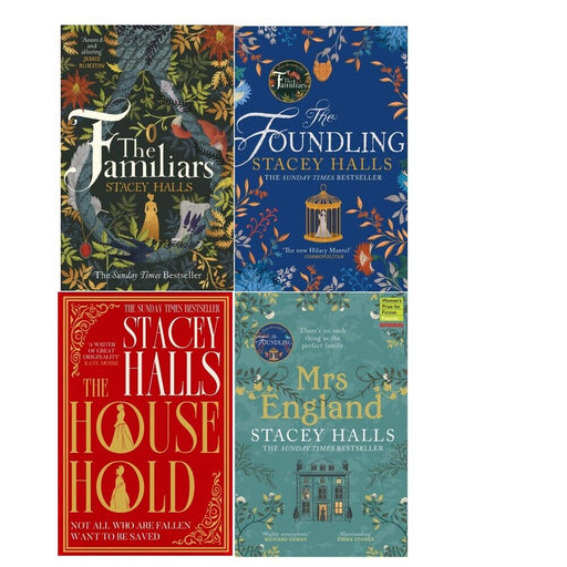 Stacey Halls 4 Books Collection Set The Familiars, Foundling, Household, Mrs Eng - The Book Bundle