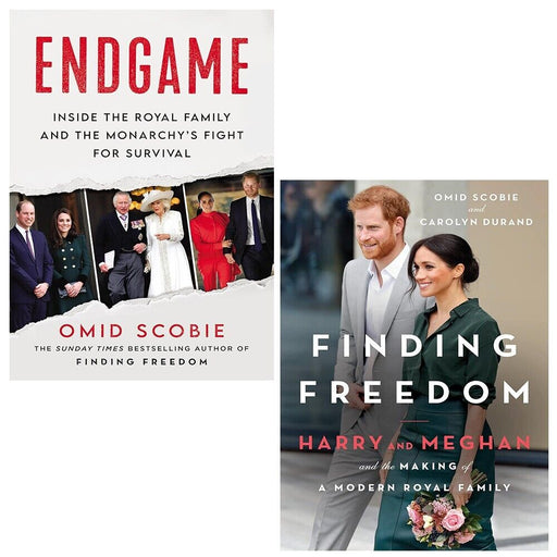 Omid Scobie Collection 2 Books Set Finding Freedom Carolyn, Endgame Hardcover - The Book Bundle