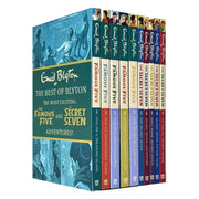 The Best of Enid Blyton The Famous Five & The Secret Seven Adventures 10 Books Collection Set (Five on a Treasure Island, Go Adventuring Again & More) - The Book Bundle