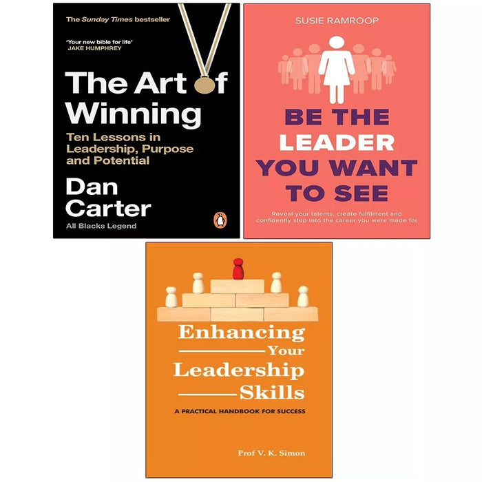 Art of Winning, Be the Leader You Want, Enhancing Your Leadership Skills 3 Books Set - The Book Bundle