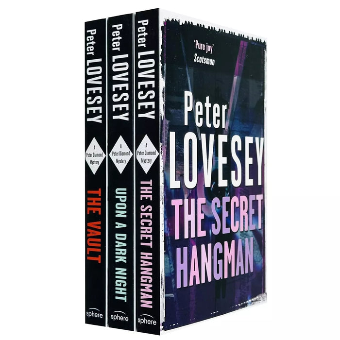 Peter Lovesey Collection 3 Books Set Secret Hangman, Upon A Dark Night, Vault - The Book Bundle