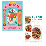 Agak Agak Shu Han Lee, One Pot Healthy Meals Christina Shoemaker 2 Books Set - The Book Bundle