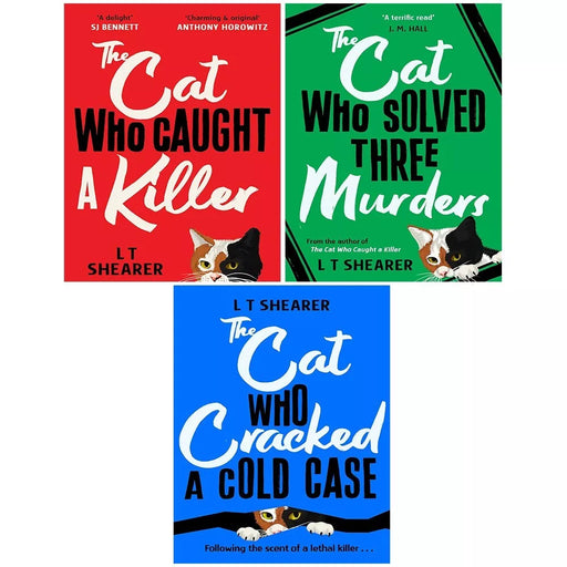Conrad the Cat Detective Collection 3 Books Set by L T Shearer Cat Who Caught - The Book Bundle