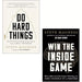 Steve Magness Collection 2 Books Set Do Hard Things, Win Inside Game Hardcover - The Book Bundle