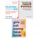 Playing Big, Girls Just Wanna Have Funds HB, Unleashing Your Inner Power 3 Books Set - The Book Bundle