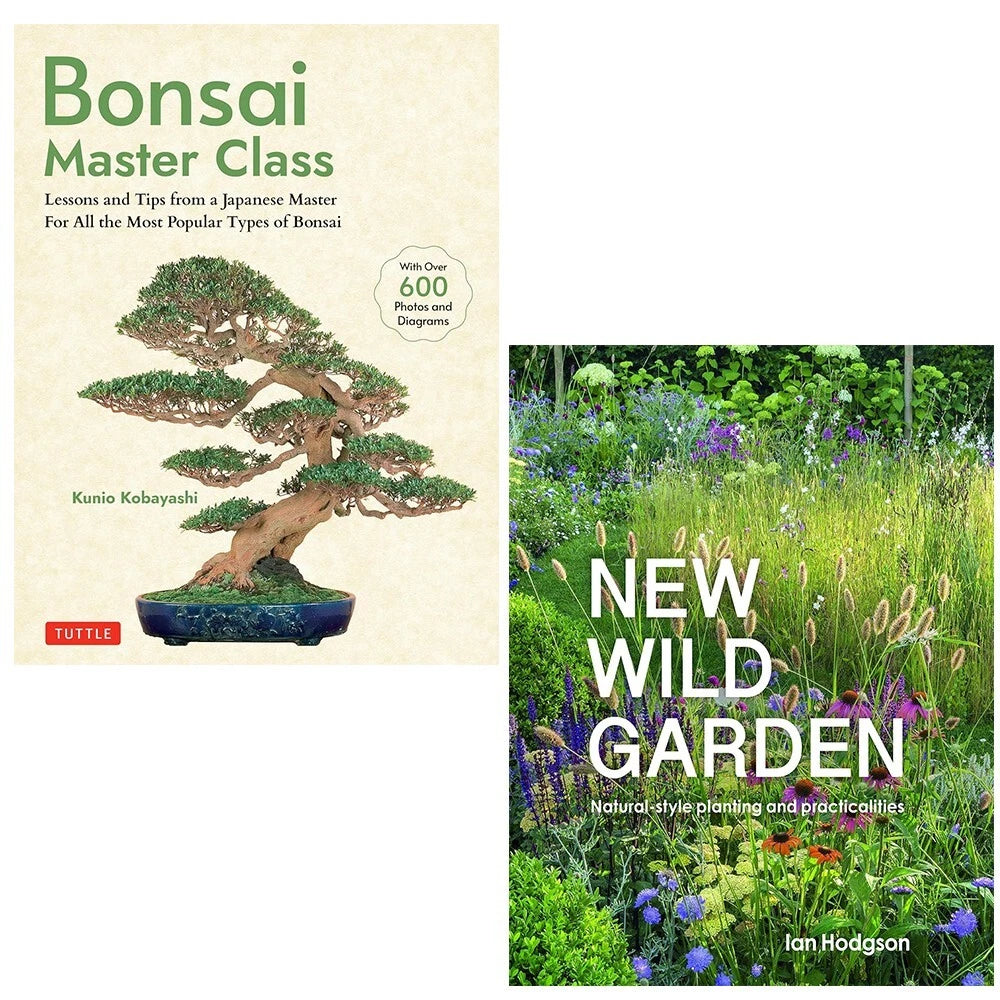 Bonsai Master Class Kunio Kobayashi,Ian Hodgson New Wild Garden (HB) 2 —  The Book Bundle