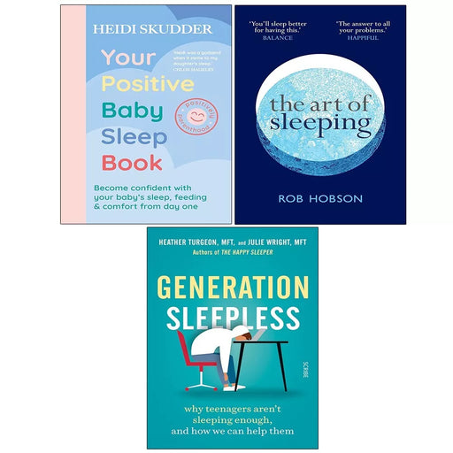 Your Positive Baby Sleep, Art of Sleeping,Generation Sleepless 3 Books Set - The Book Bundle