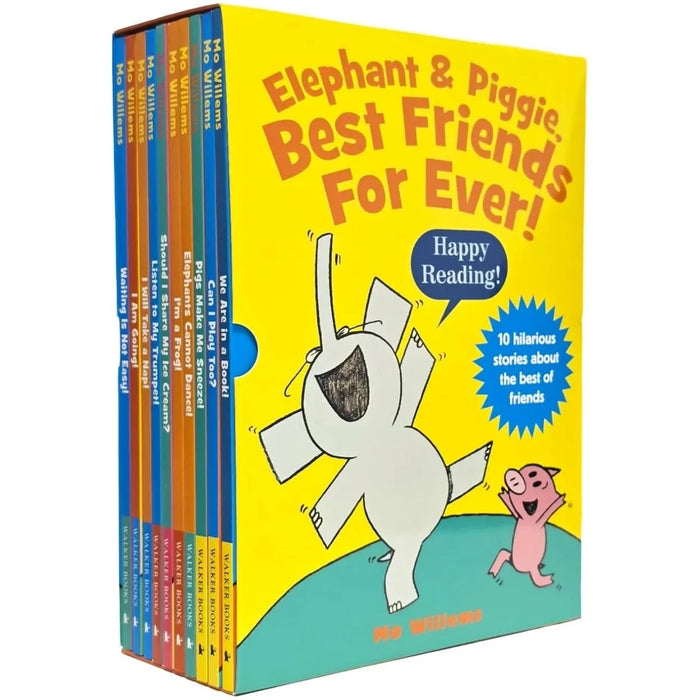 Elephant Piggie Best Friends Ever & Wonderful World of Elephant Piggie 20 Books Set - The Book Bundle
