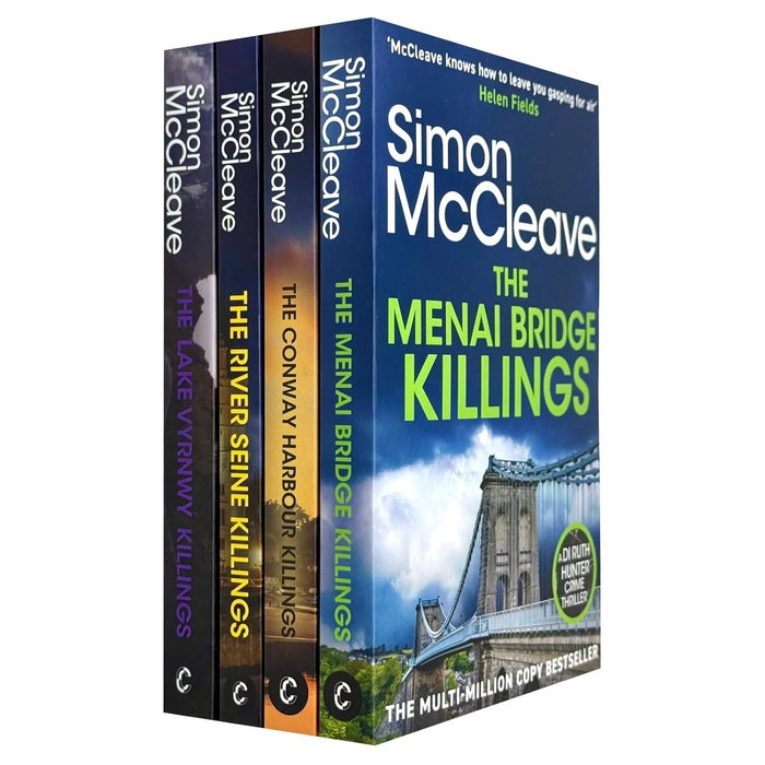 DI Ruth Hunter Series (8-11) Collection 4 Books Set by Simon McCleave