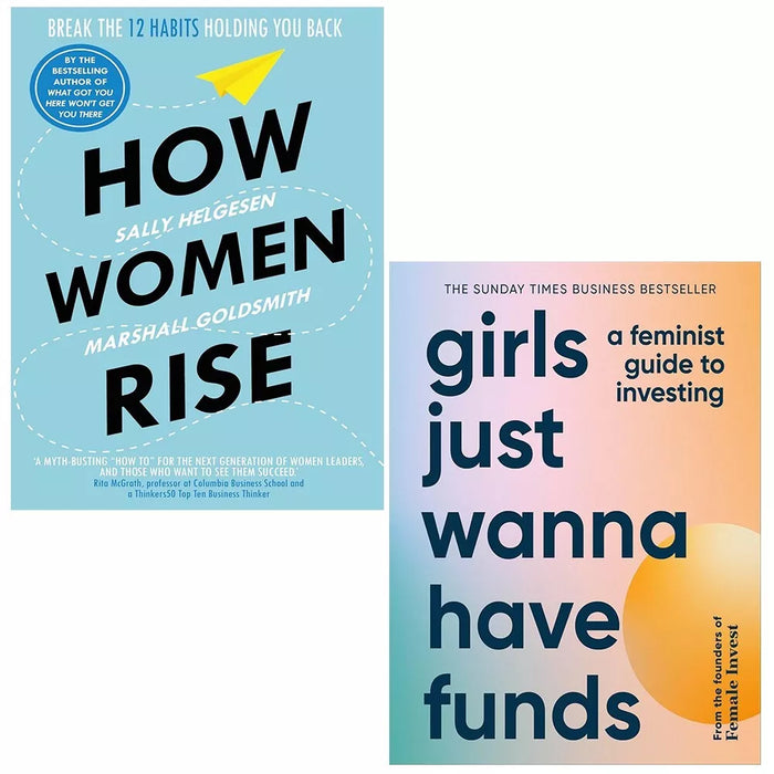 How Women Rise, Girls Just Wanna Have Funds Camilla Falkenberg (HB) 2 Books Set - The Book Bundle