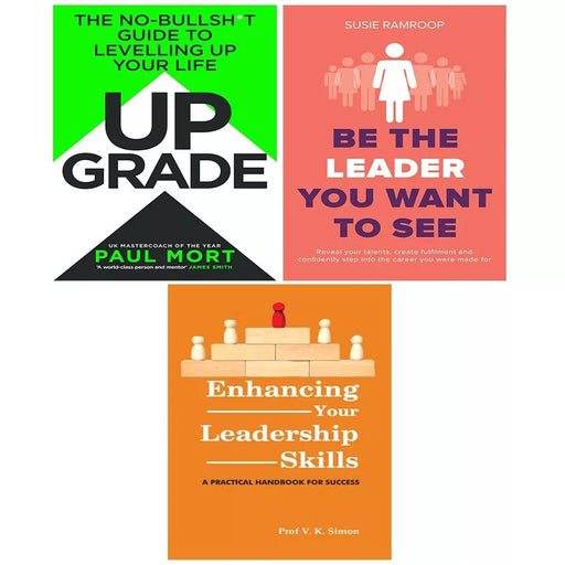 Upgrade, Enhancing Your Leadership Skills, Be the Leader You Want to See 3 Books Set - The Book Bundle