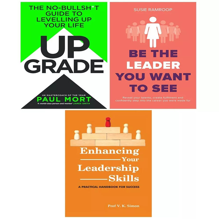 Upgrade, Enhancing Your Leadership Skills, Be the Leader You Want to See 3 Books Set - The Book Bundle