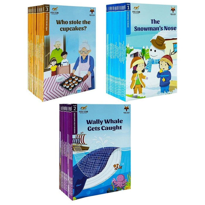 Fox Cub and My First Graded,Emerging,Confident Reader 54 Books Set (Level 1,2,3) - The Book Bundle