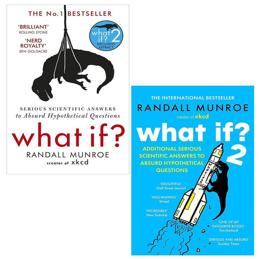 Randall Munroe Collection 2 Books Set (What If?: Serious Scientific,What If?2) - The Book Bundle