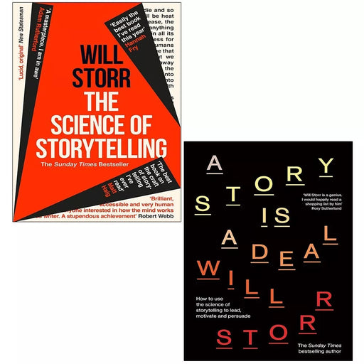 Will Storr 2 Books Collection Set (The Science of Storytelling & A Story is a Deal) - The Book Bundle