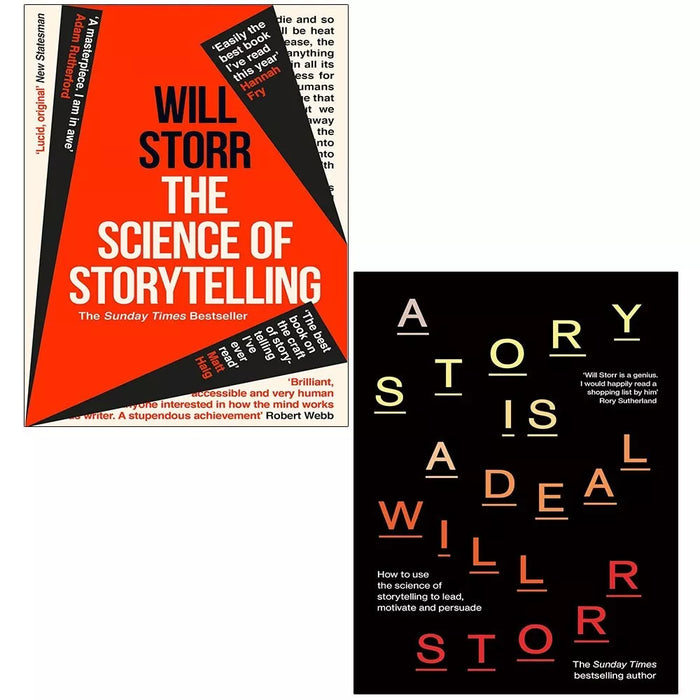 Will Storr 2 Books Collection Set (The Science of Storytelling & A Story is a Deal) - The Book Bundle