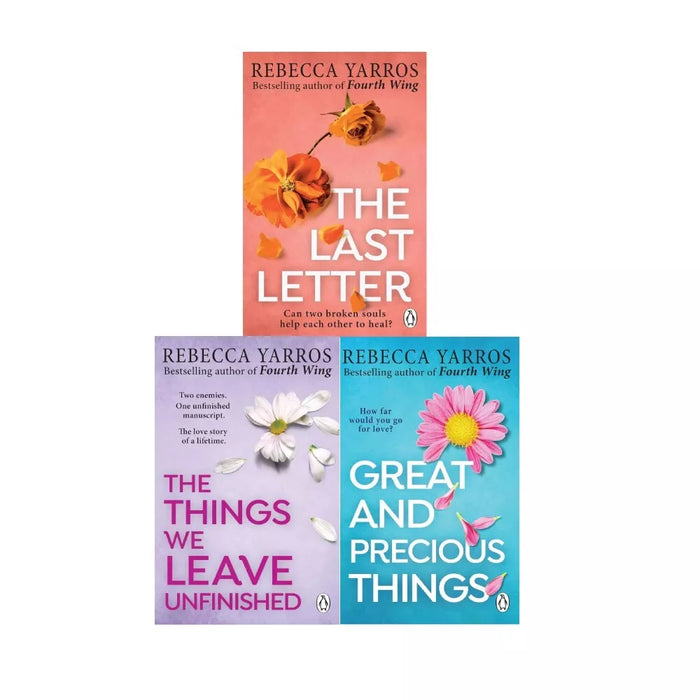 Rebecca Yarros Collection 3 Books Set (Last Letter,Things We Leave Unfinished) - The Book Bundle
