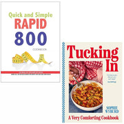 Tucking In Sophie Wyburd, Quick and Simple RAPID 800 Cookbook 2 Books Set - The Book Bundle