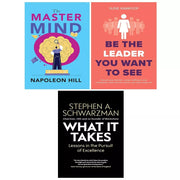 What It Takes (HB), Be the Leader You Want See,Master Mind Napoleon Hill 3 Books Set - The Book Bundle