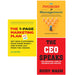 The CEO Speaks,The1-Page Marketing Plan,The Psychology of Management 3 Books Set - The Book Bundle