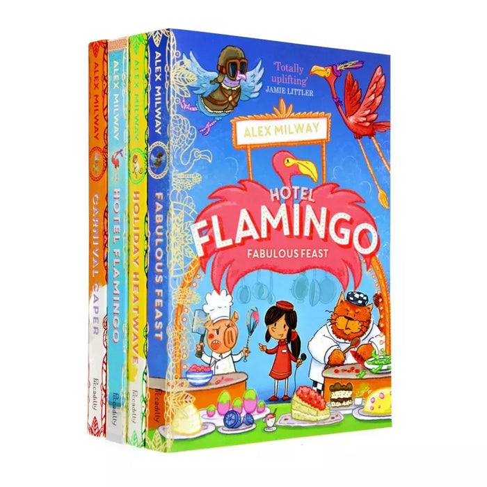 Hotel Flamingo Series 4 Books Collection Set By Alex Milway - The Book Bundle