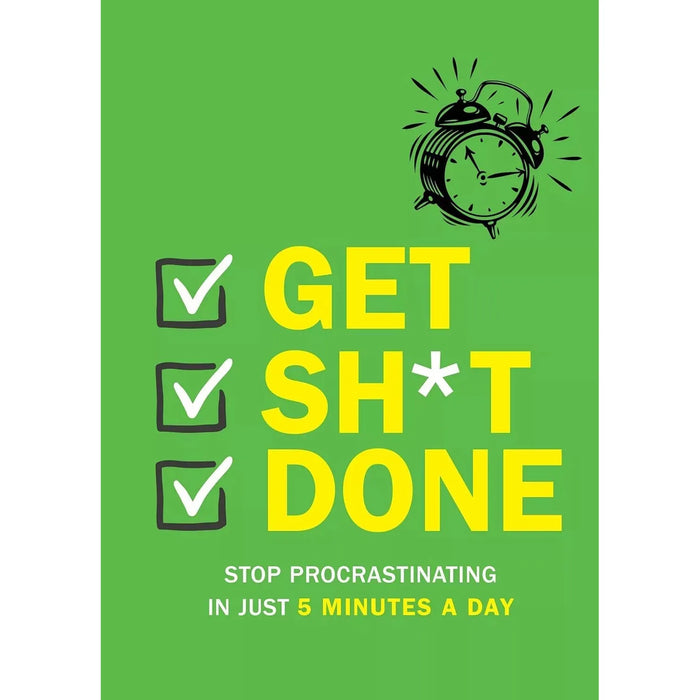 Get Sh*t Done : Stop Procrastinating In Just 5 Minutes A Day by Chartwell Books - The Book Bundle