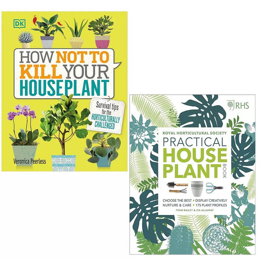 RHS Practical House Plant, How Not to Kill Your Houseplant 2 Books Set Hardcover - The Book Bundle