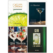 Gin Manual,101 Gins To Try Before,Gin Tonica, Martini Alice Lascelle 4 Books Set - The Book Bundle