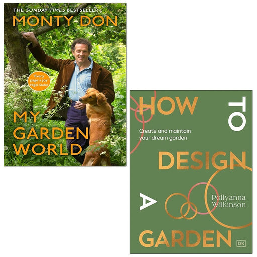 How to Design a Garden (HB), My Garden World Monty Don 2 Books Set - The Book Bundle