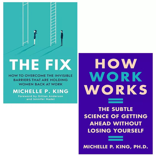 Michelle P. King Collection 2 Books Set Fix How to Overcome, How Work Works (HB) - The Book Bundle