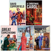 Charles Dickens Collection 5 Books Set (David Copperfield, A Christmas Carol) - The Book Bundle